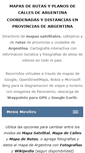 Mobile Screenshot of derutasymapas.com.ar