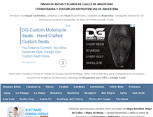 Tablet Screenshot of derutasymapas.com.ar